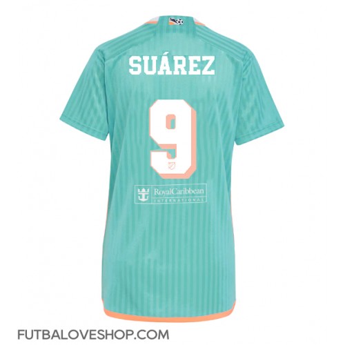 Dres Inter Miami Luis Suarez #9 Tretina pre Ženy 2024-25 Krátky Rukáv